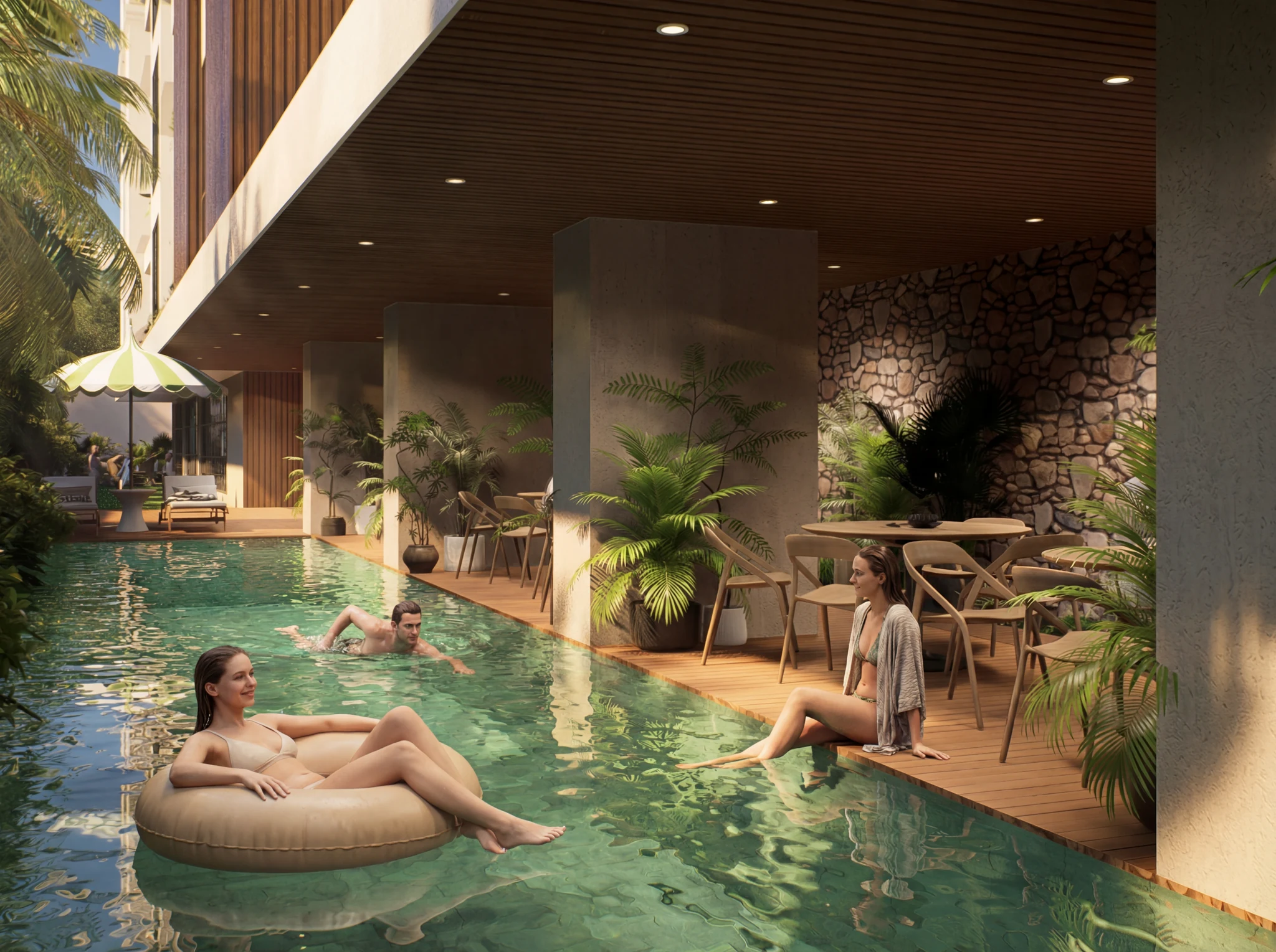 Heliconia Vagator architecture and interior view 1
